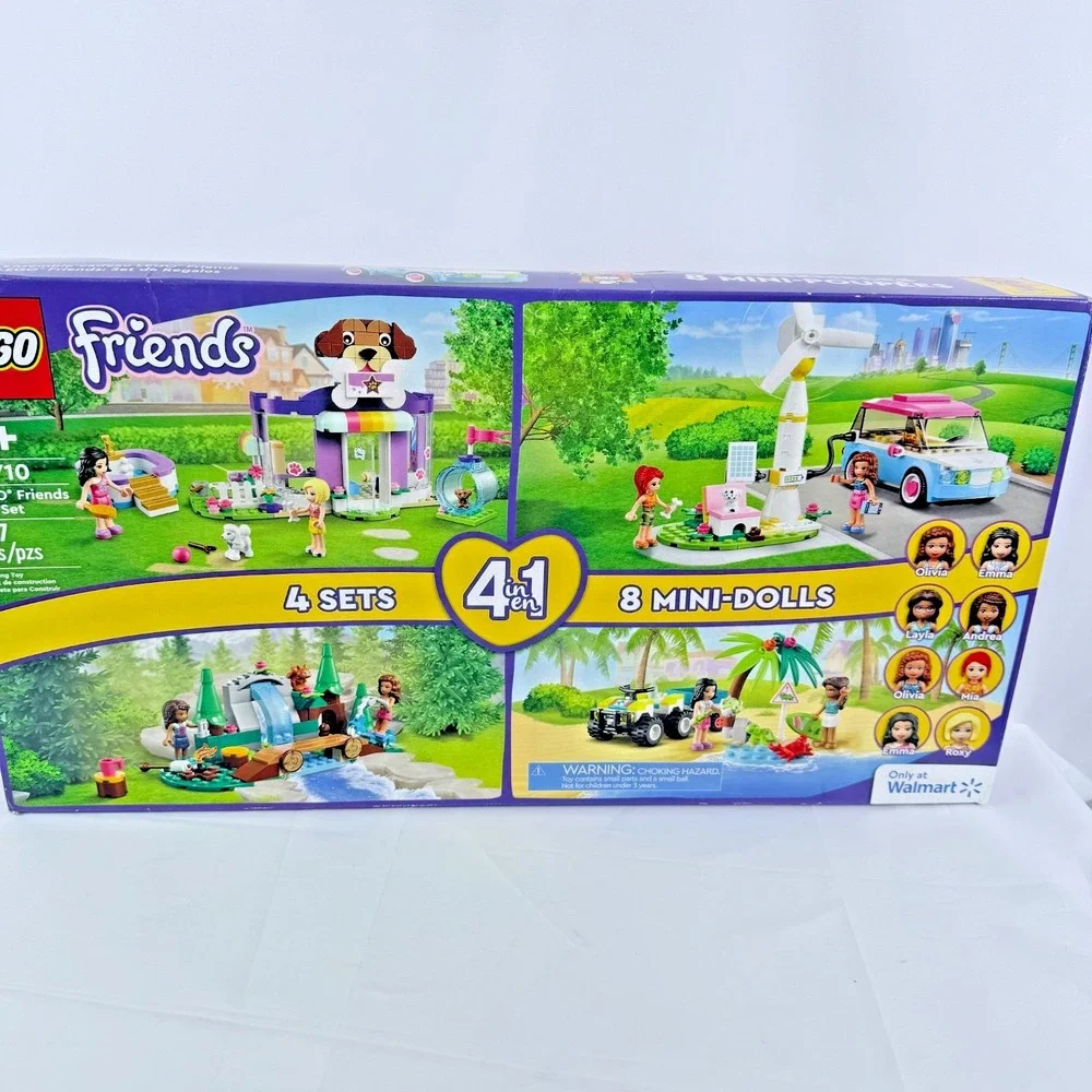 Lego Friends 66710 4-in-1 Gift Set 41697 41443 41691 41677 587 Pcs Building‎